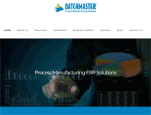 Tablet Screenshot of batchmaster.com